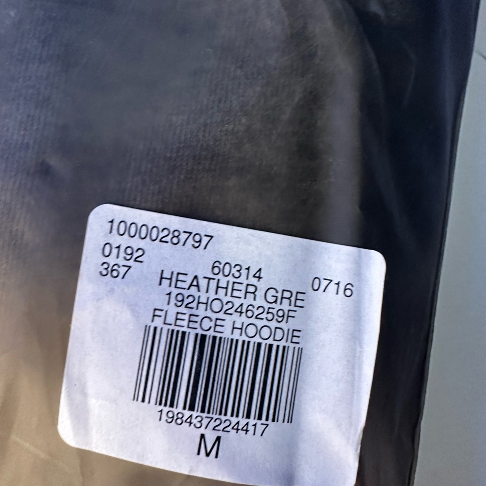 NWT Essentials Fear of God Heather Grey Hoodie Size Medium - Picture 7 of 7